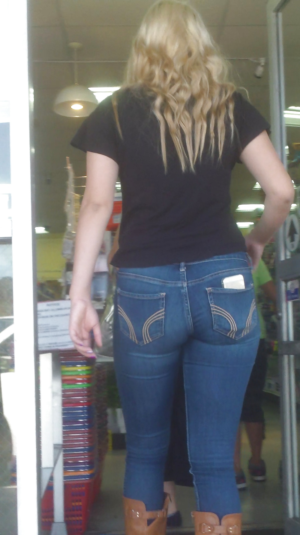 Popular teen girls ass & butt in jeans part 4  #26740606