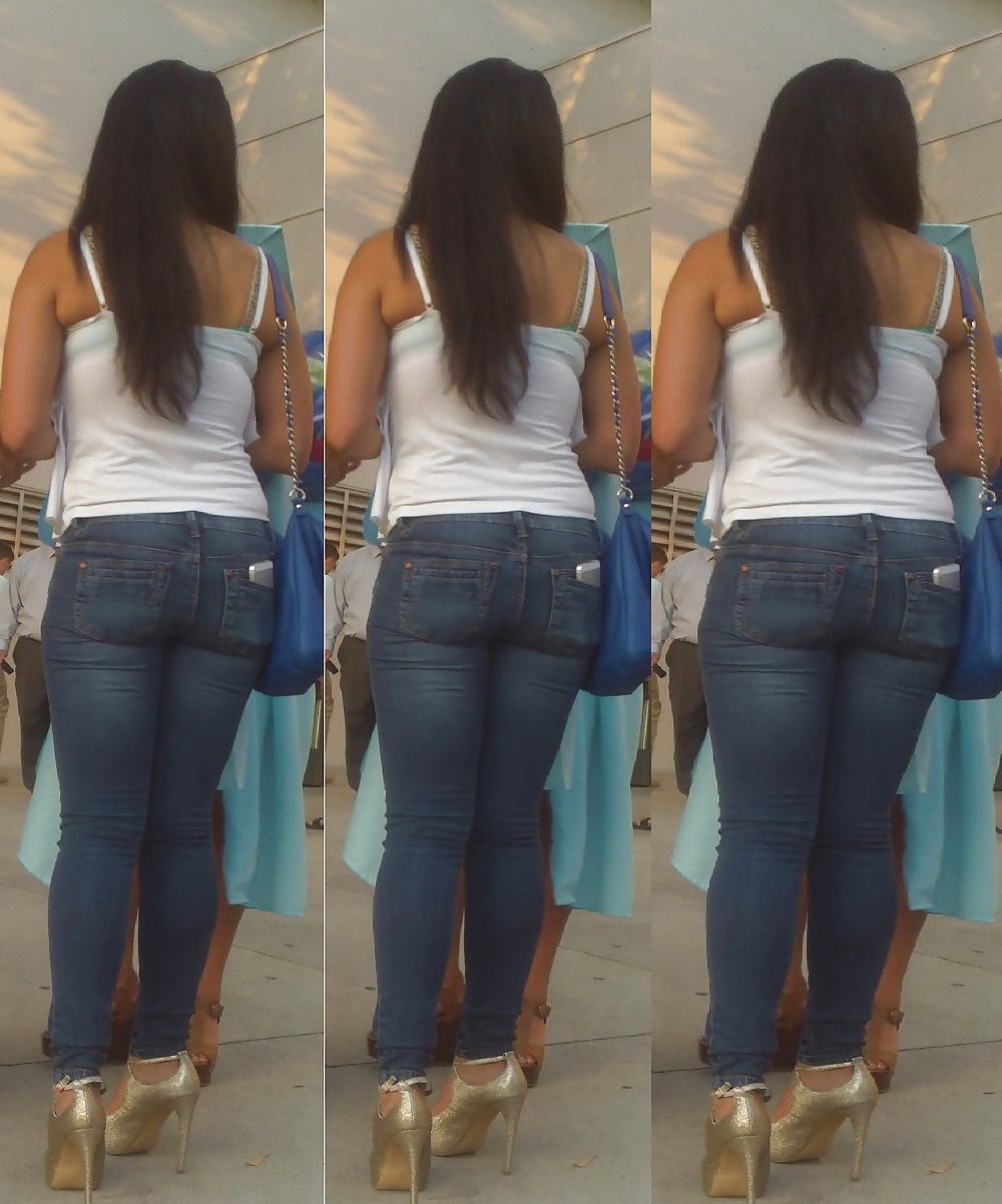 Popular teen girls ass & butt in jeans part 4  #26740982