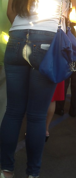 Popular teen girls ass & butt in jeans part 4  #26741033