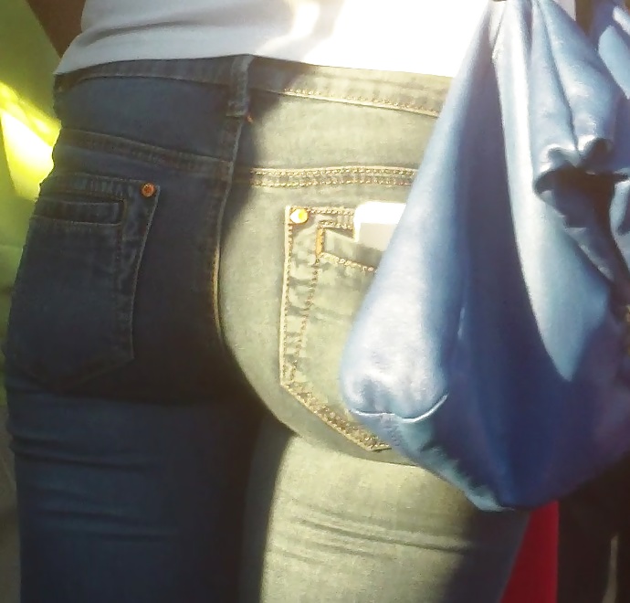 Popular teen girls ass & butt in jeans part 4  #26741065