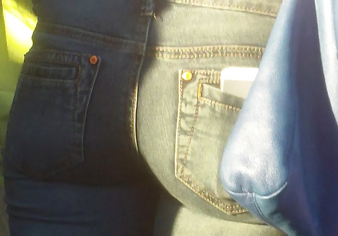 Popular teen girls ass & butt in jeans part 4  #26741148