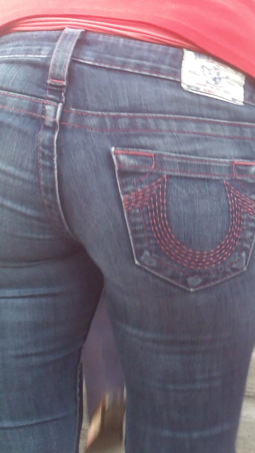 Populäre Jugendlich Mädchen Arsch & Hintern In Jeans Teil 4 #26741178
