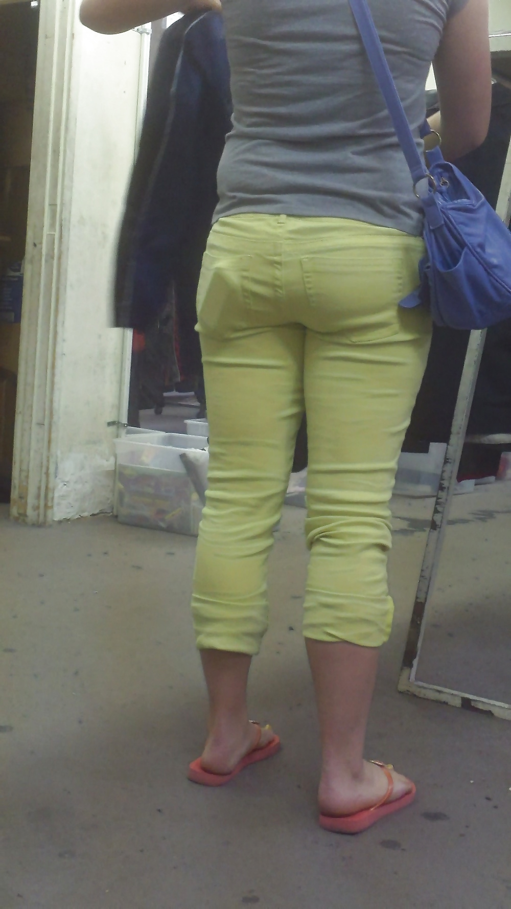 Popular teen girls ass & butt in jeans part 4  #26741297