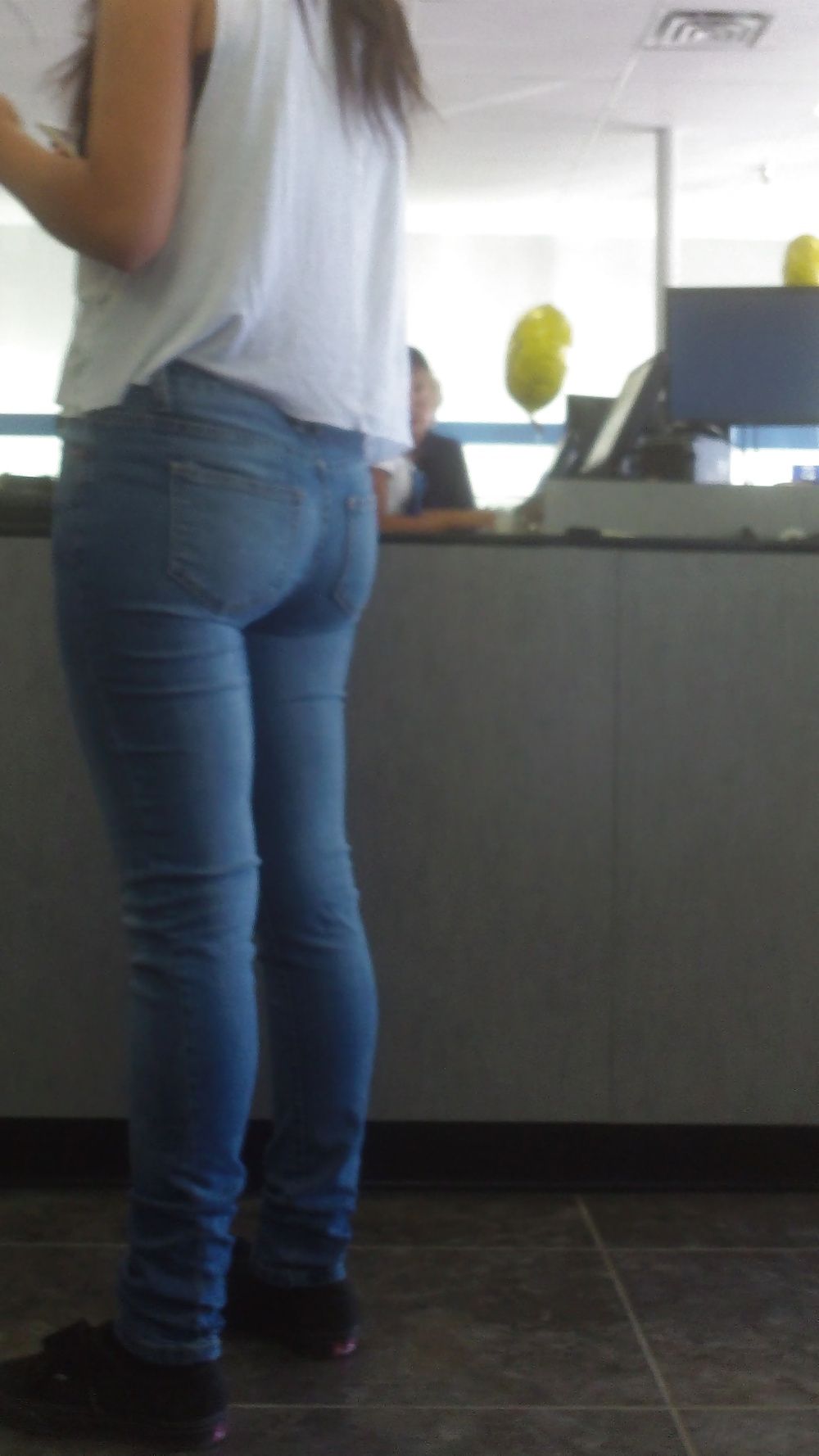 Popular teen girls ass & butt in jeans part 4  #26741403