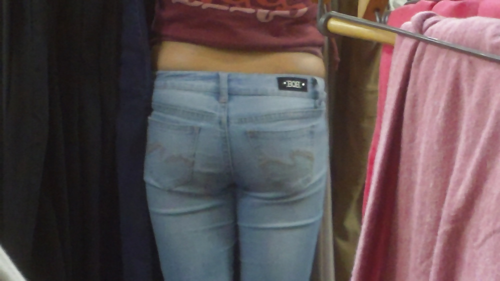 Populäre Jugendlich Mädchen Arsch & Hintern In Jeans Teil 4 #26742001