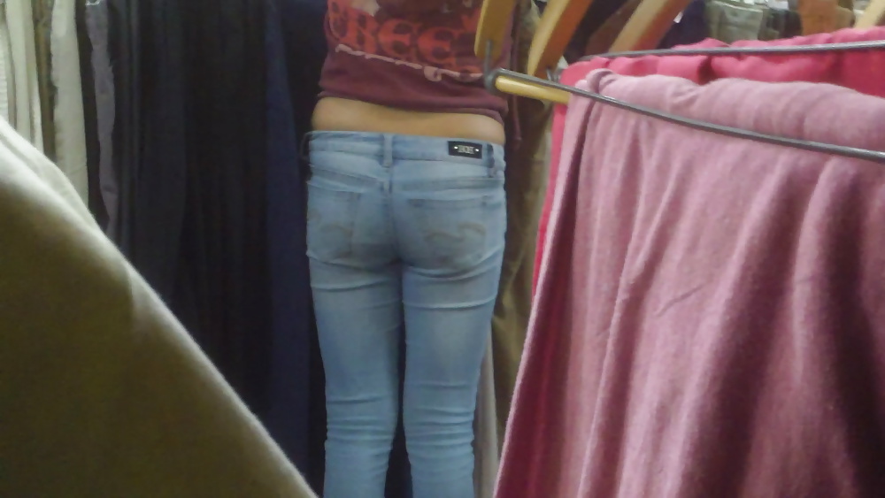 Popular teen girls ass & butt in jeans part 4  #26742055