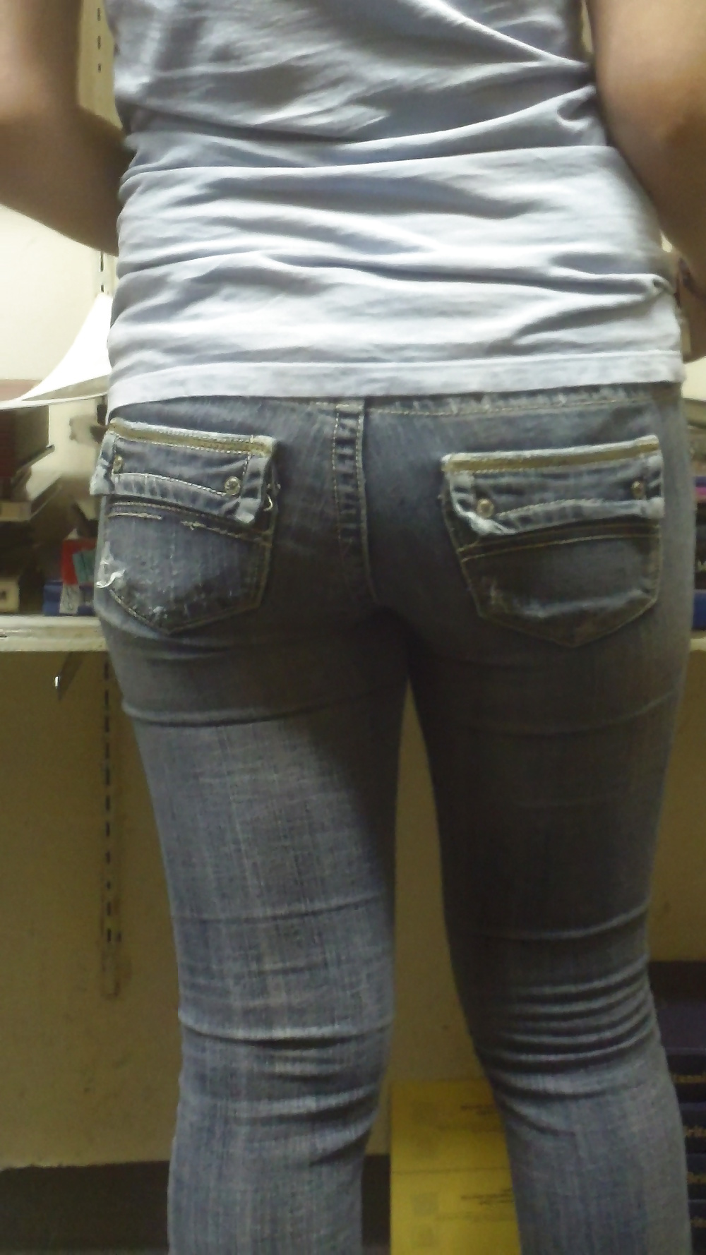 Populäre Jugendlich Mädchen Arsch & Hintern In Jeans Teil 4 #26742466