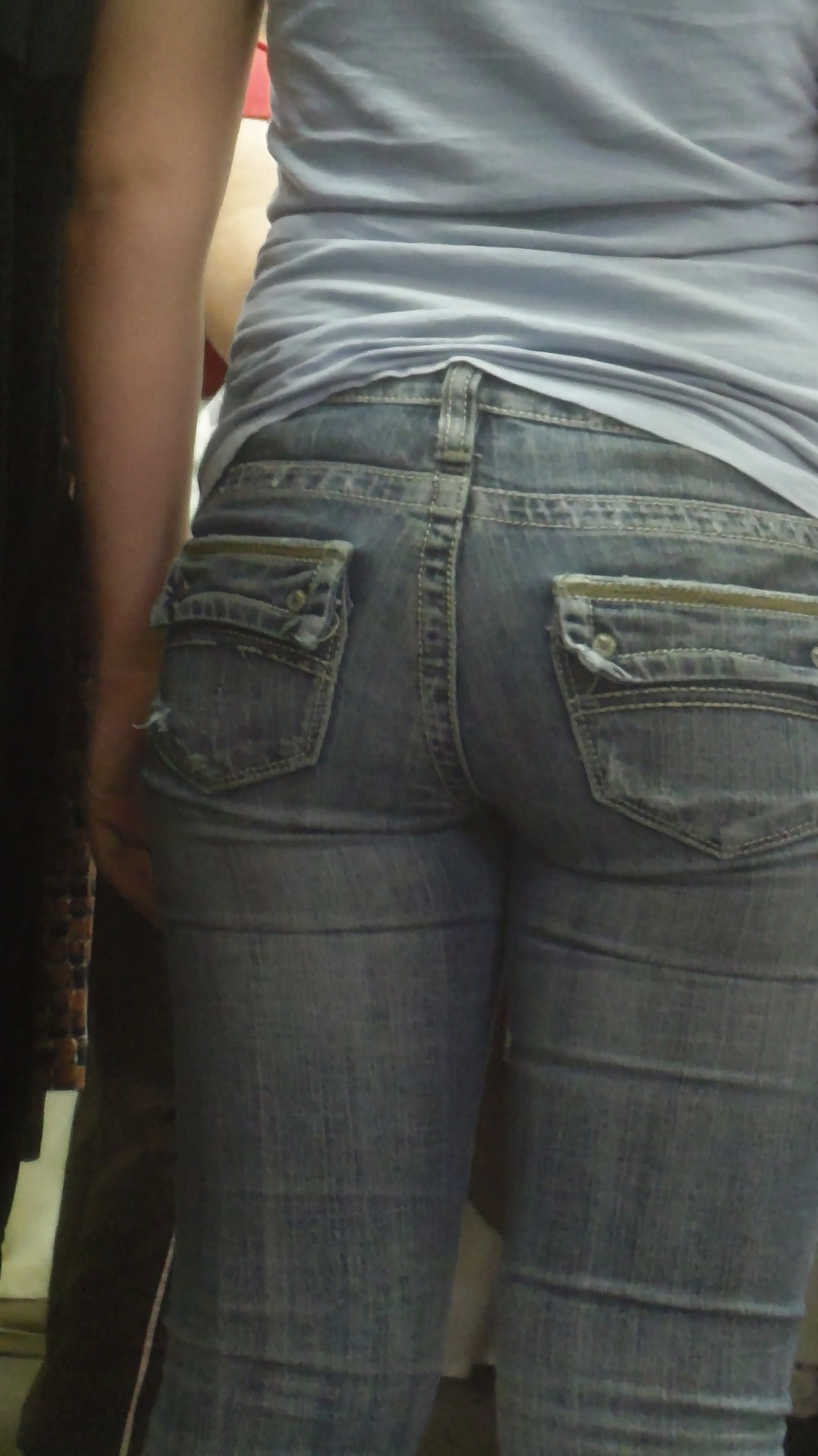 Populäre Jugendlich Mädchen Arsch & Hintern In Jeans Teil 4 #26742474