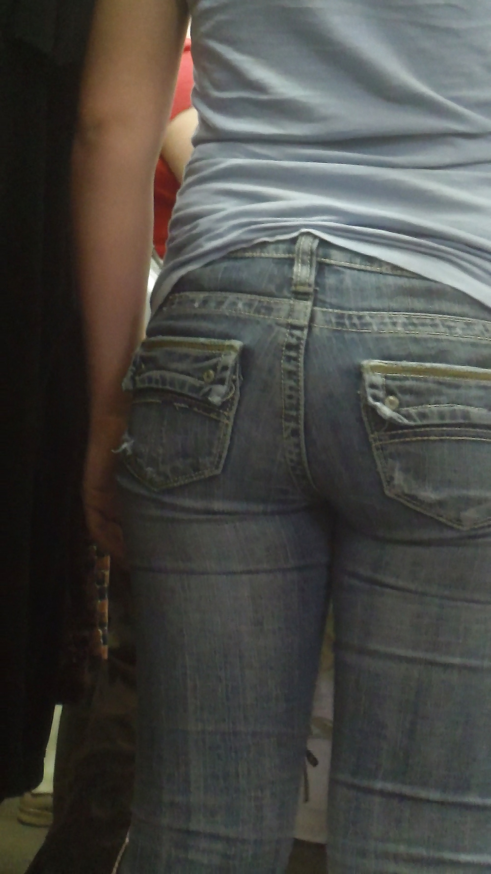 Populäre Jugendlich Mädchen Arsch & Hintern In Jeans Teil 4 #26742490