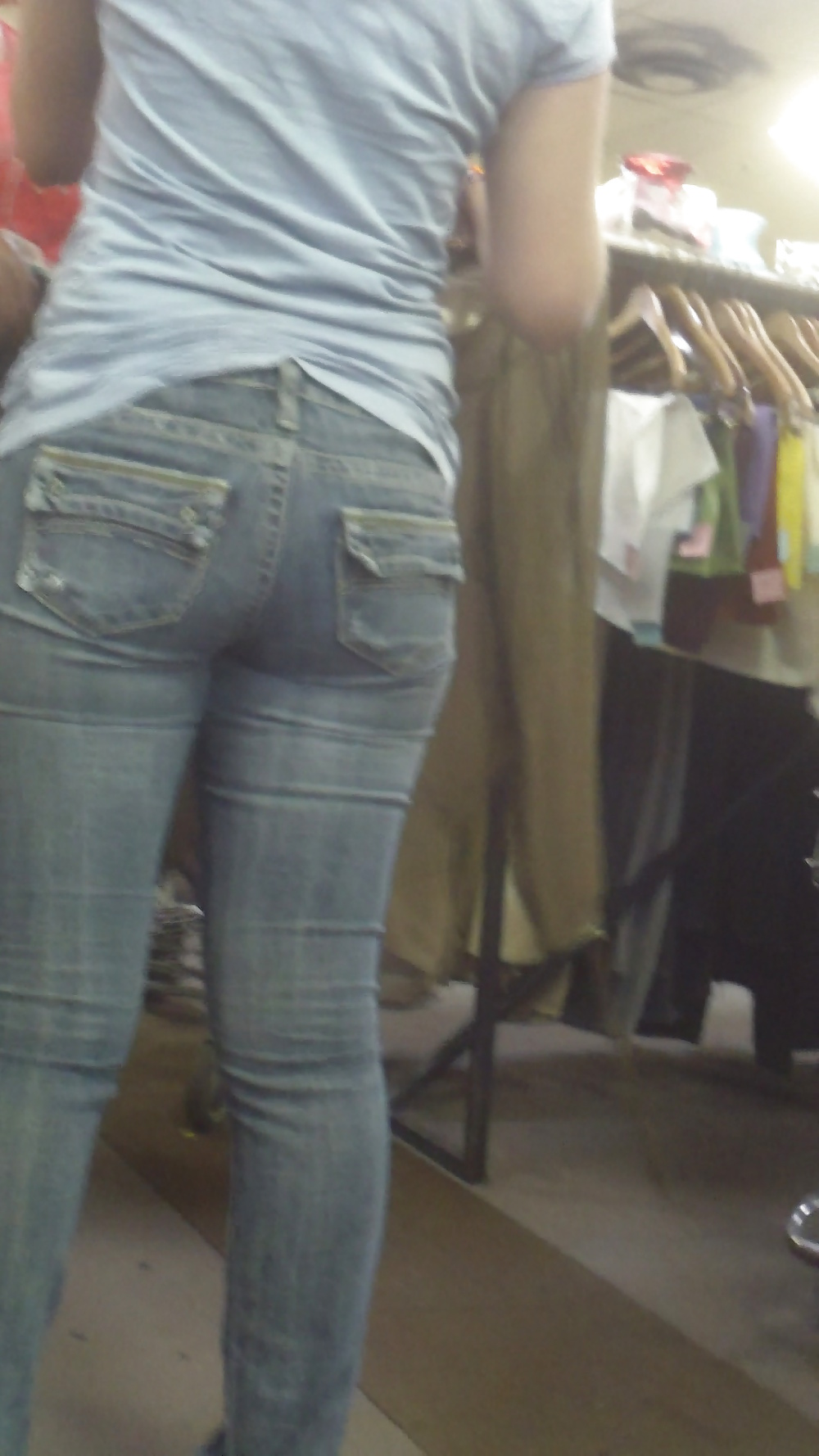 Populäre Jugendlich Mädchen Arsch & Hintern In Jeans Teil 4 #26742516