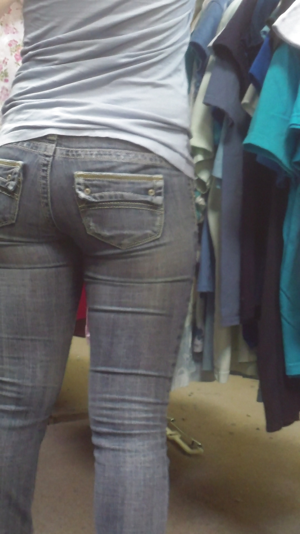 Populäre Jugendlich Mädchen Arsch & Hintern In Jeans Teil 4 #26742531