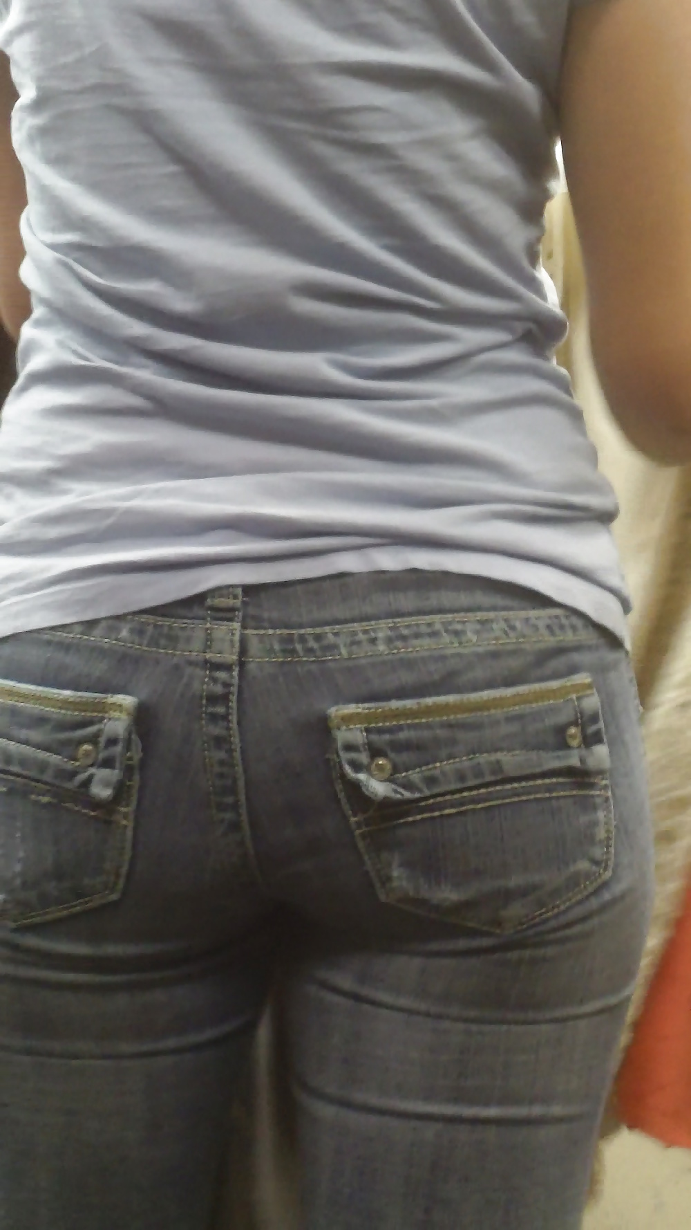 Populäre Jugendlich Mädchen Arsch & Hintern In Jeans Teil 4 #26742548
