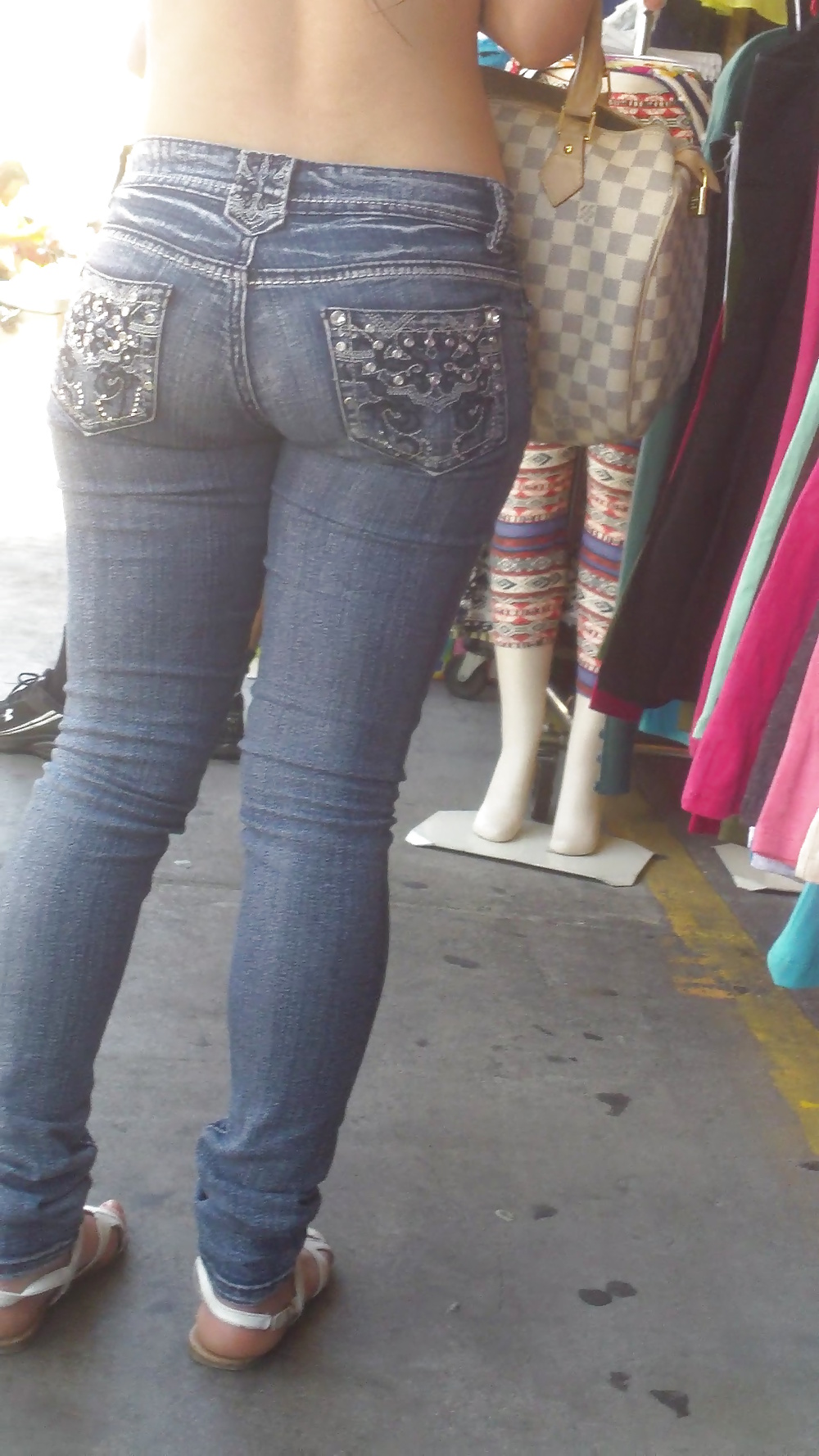 Popular teen girls ass & butt in jeans part 4  #26742738