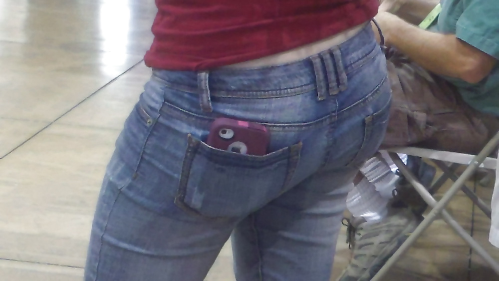 Popular teen girls ass & butt in jeans part 4  #26742948