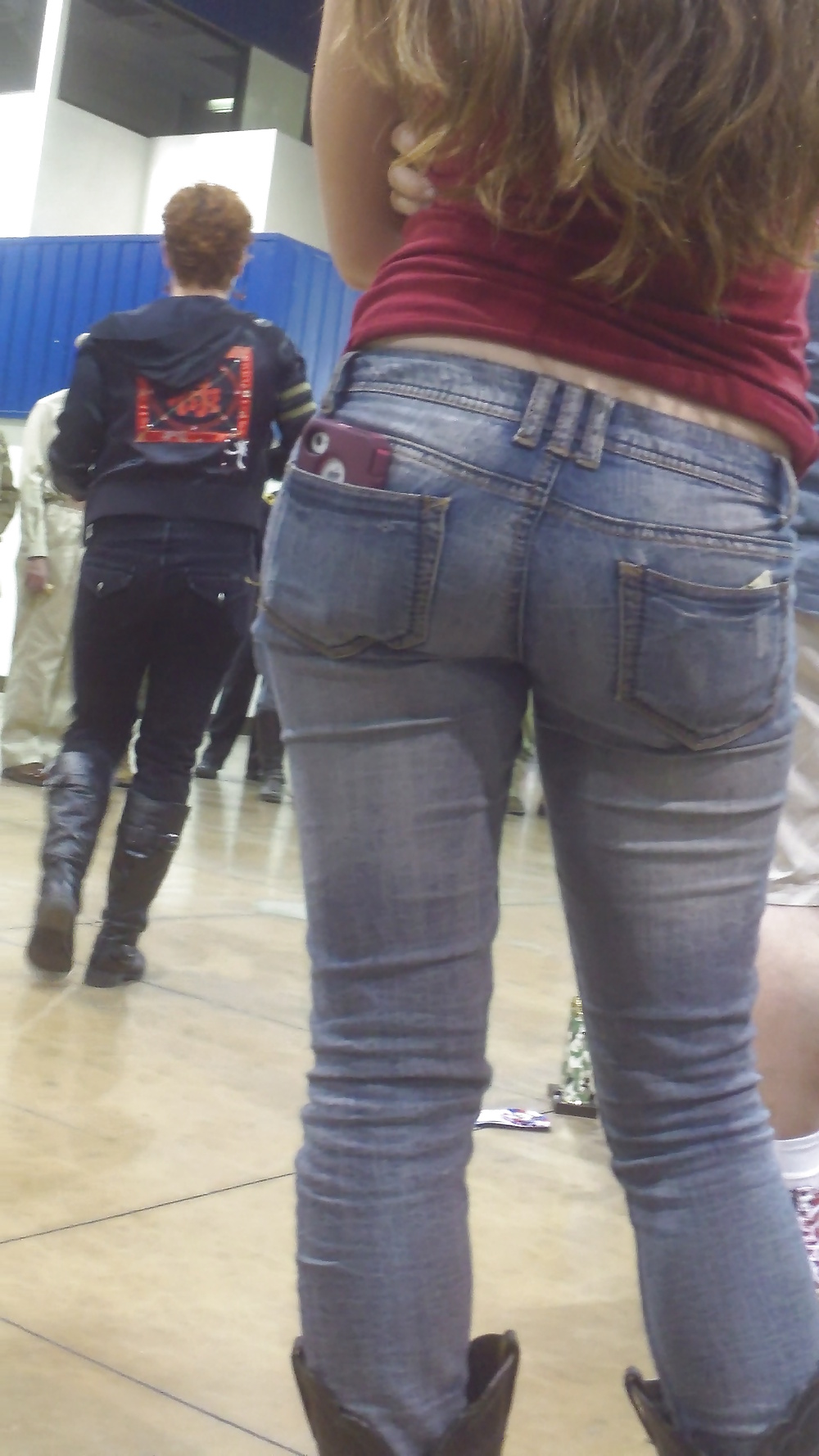 Populäre Jugendlich Mädchen Arsch & Hintern In Jeans Teil 4 #26742998