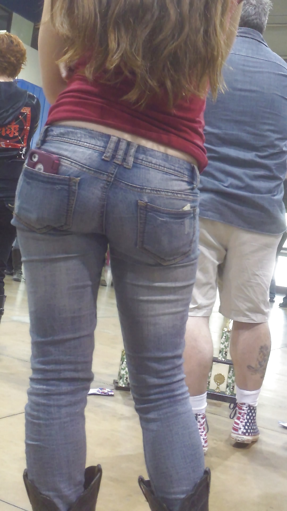 Popular teen girls ass & butt in jeans part 4  #26743015