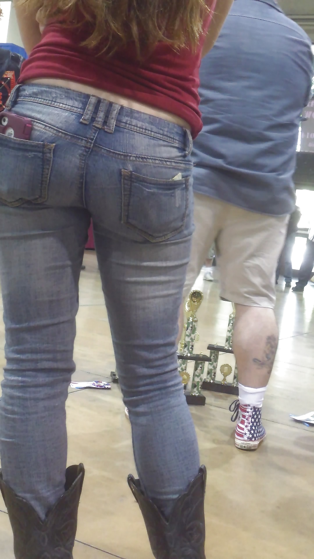 Populäre Jugendlich Mädchen Arsch & Hintern In Jeans Teil 4 #26743041
