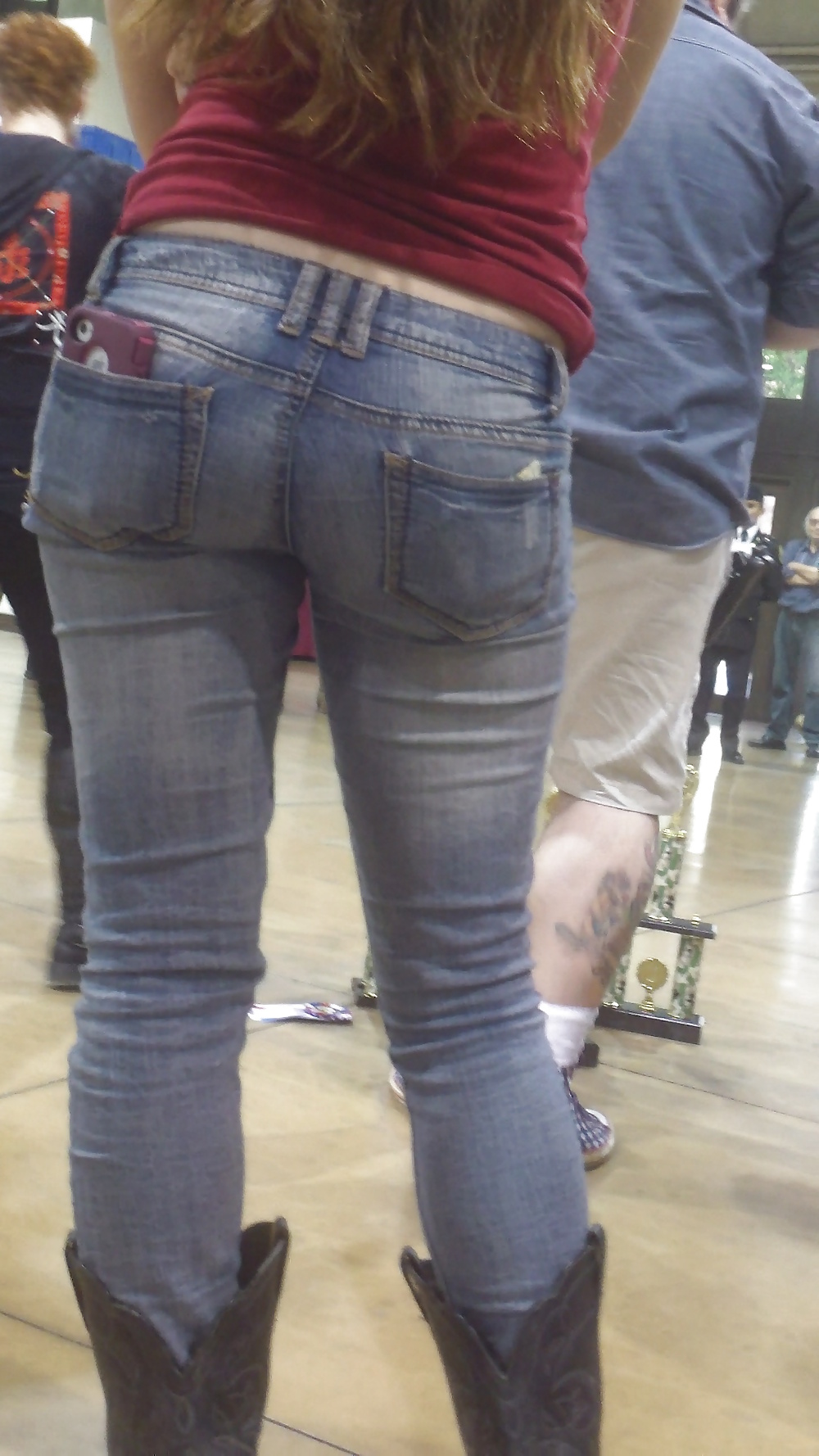 Popular teen girls ass & butt in jeans part 4  #26743047