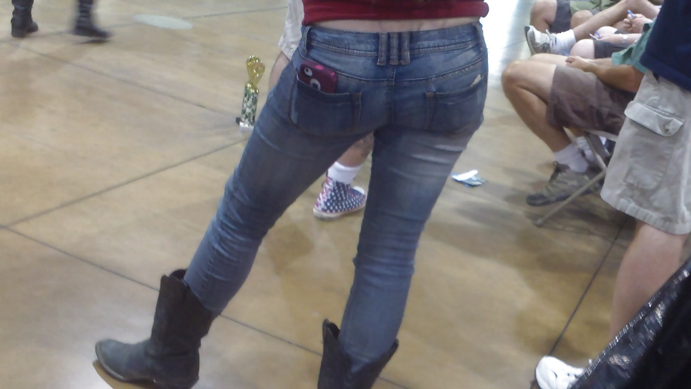 Popular teen girls ass & butt in jeans part 4  #26743061