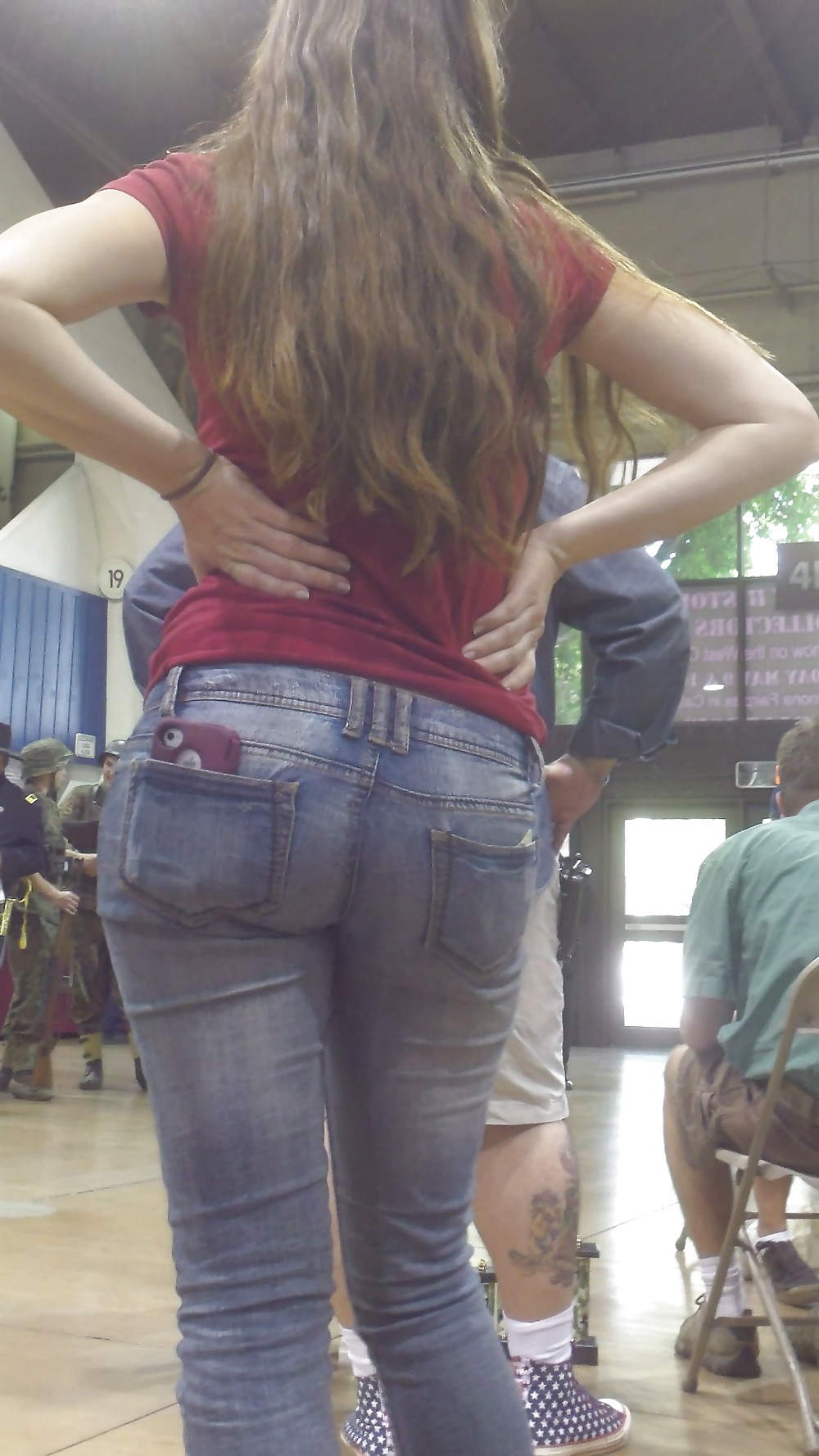 Popular teen girls ass & butt in jeans part 4  #26743070