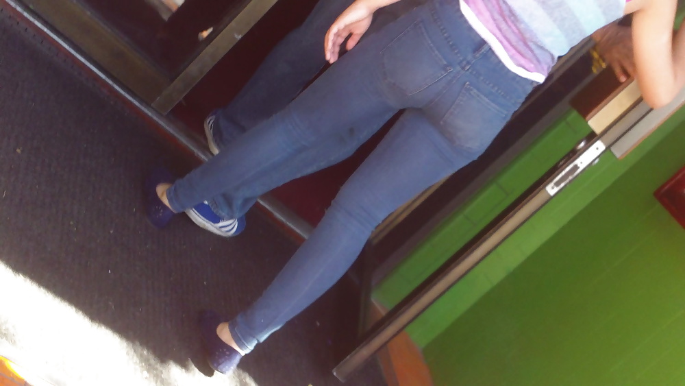 Popular teen girls ass & butt in jeans part 4  #26743161