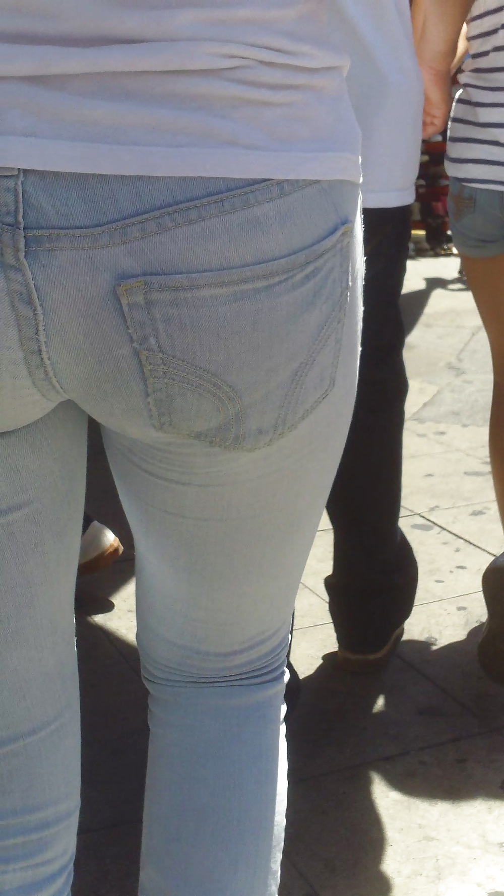 Populäre Jugendlich Mädchen Arsch & Hintern In Jeans Teil 4 #26743184
