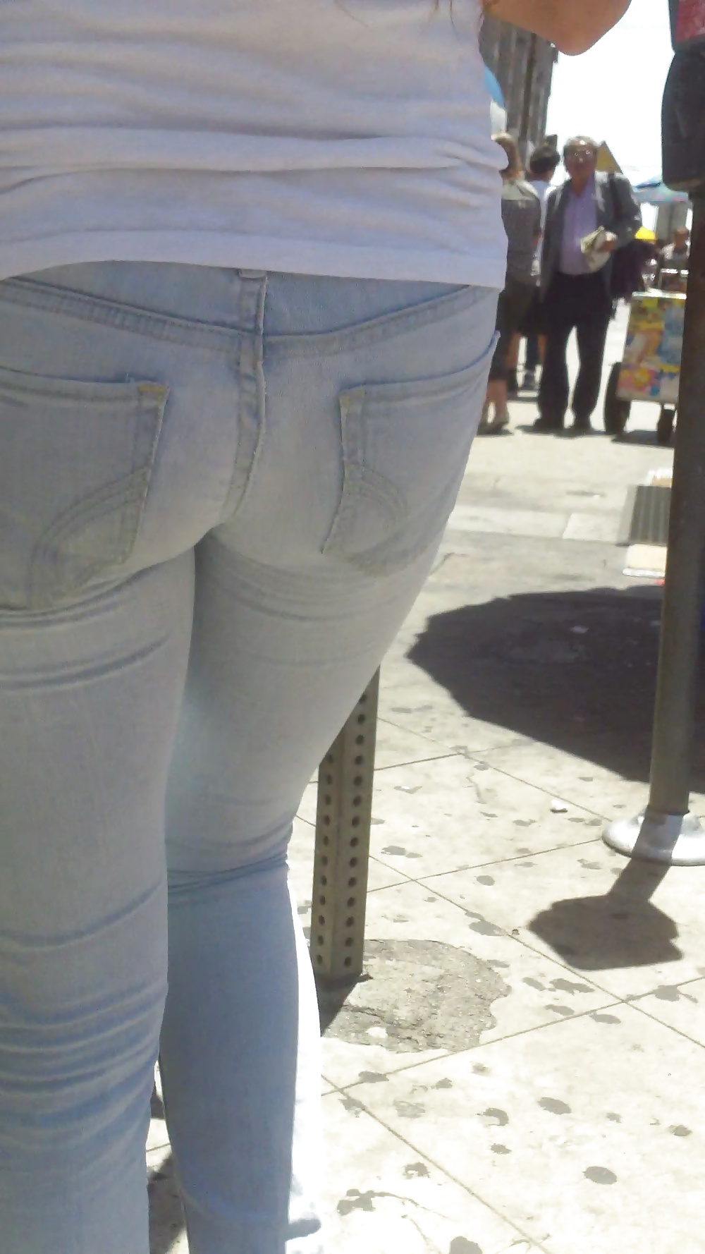 Populäre Jugendlich Mädchen Arsch & Hintern In Jeans Teil 4 #26743198
