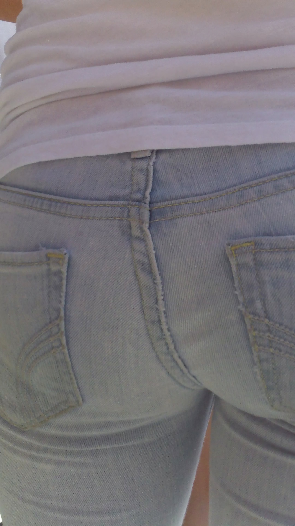 Populäre Jugendlich Mädchen Arsch & Hintern In Jeans Teil 4 #26743210