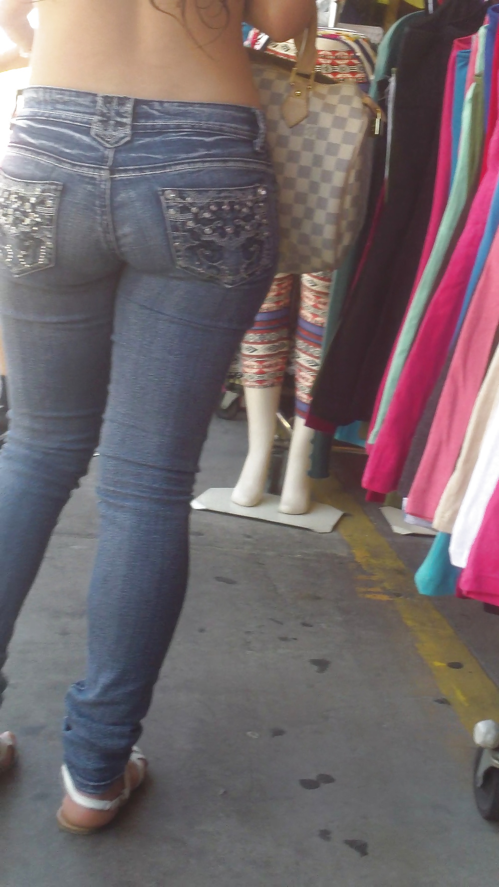 Popular teen girls ass & butt in jeans part 4  #26743399