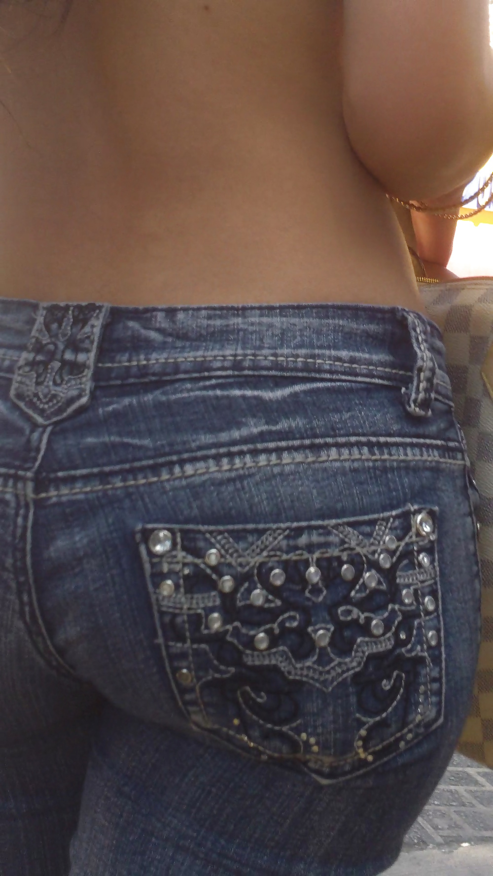 Popular teen girls ass & butt in jeans part 4  #26743436