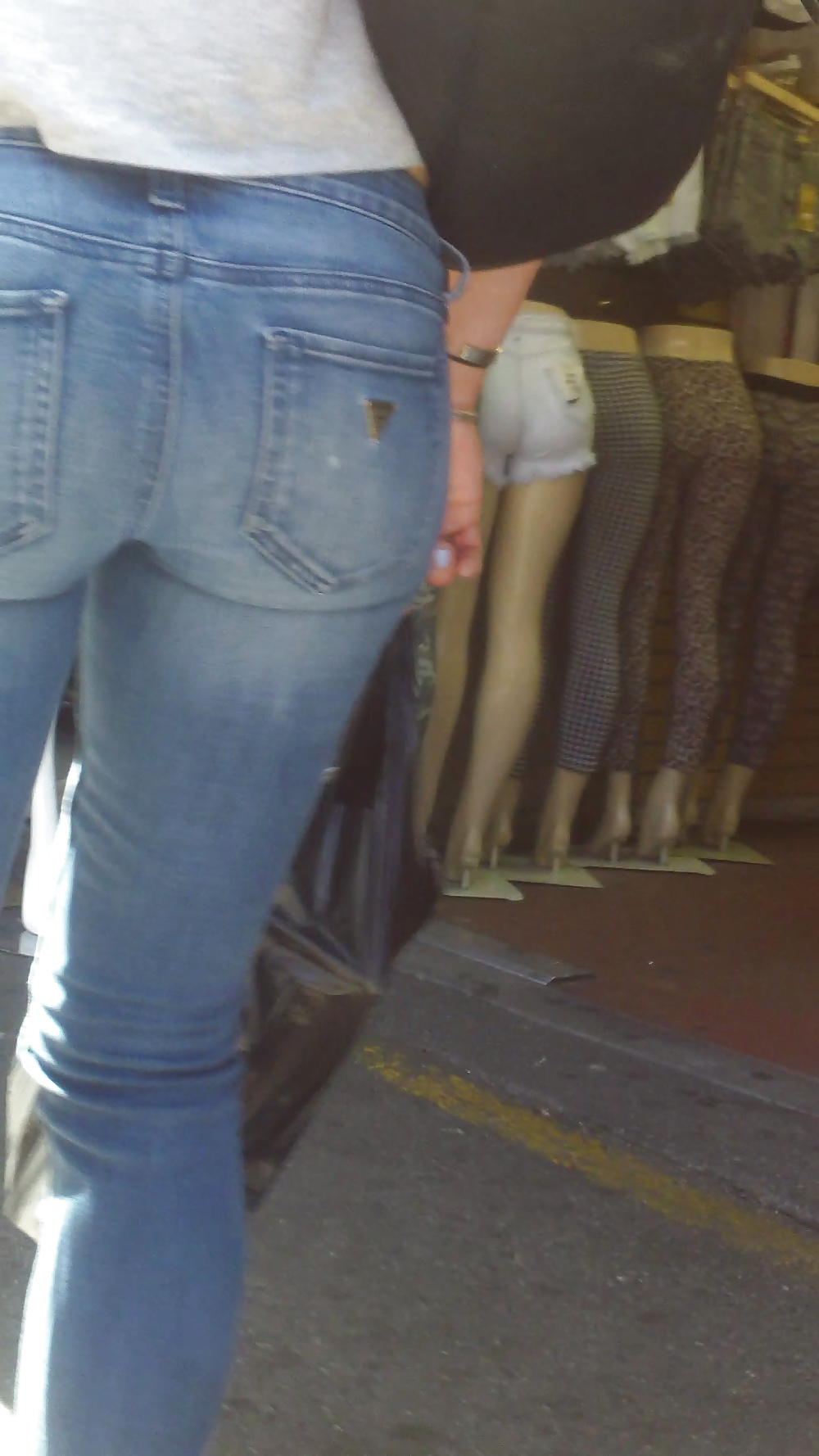 Popular teen girls ass & butt in jeans part 4  #26743549