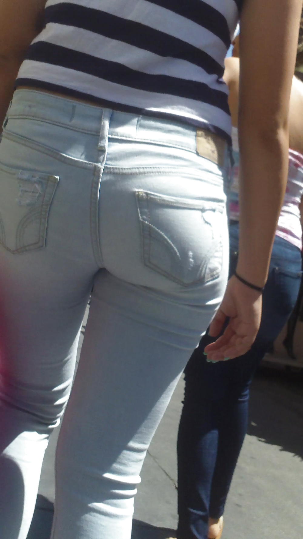 Popular teen girls ass & butt in jeans part 4  #26743581