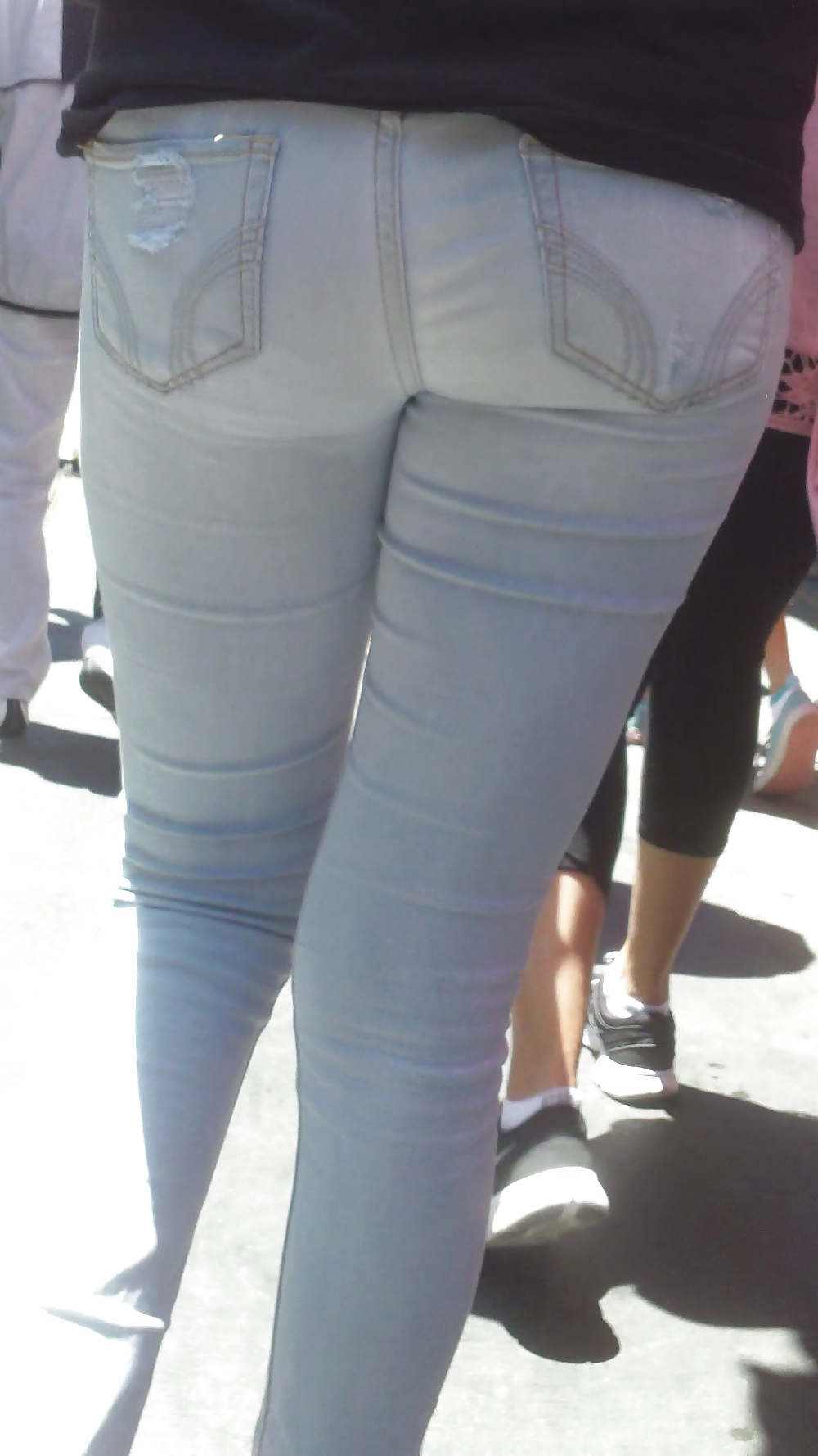 Popular teen girls ass & butt in jeans part 4  #26743589