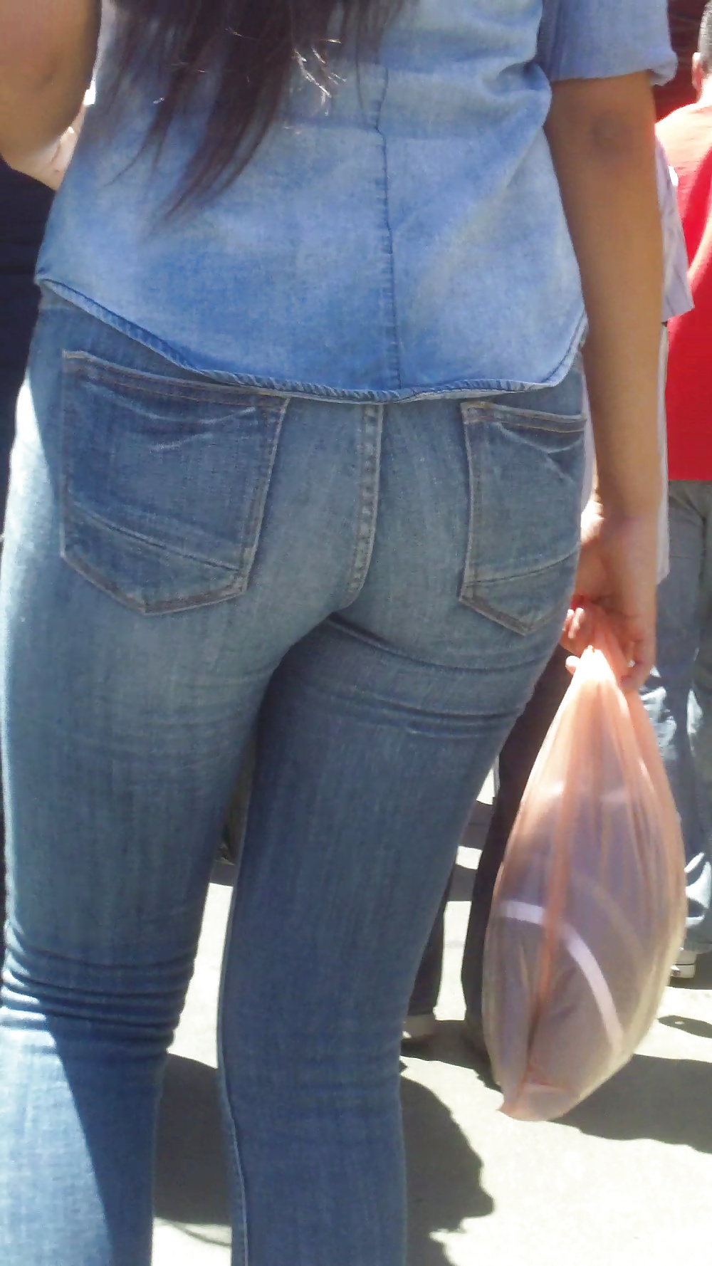 Popular teen girls ass & butt in jeans part 4  #26743616