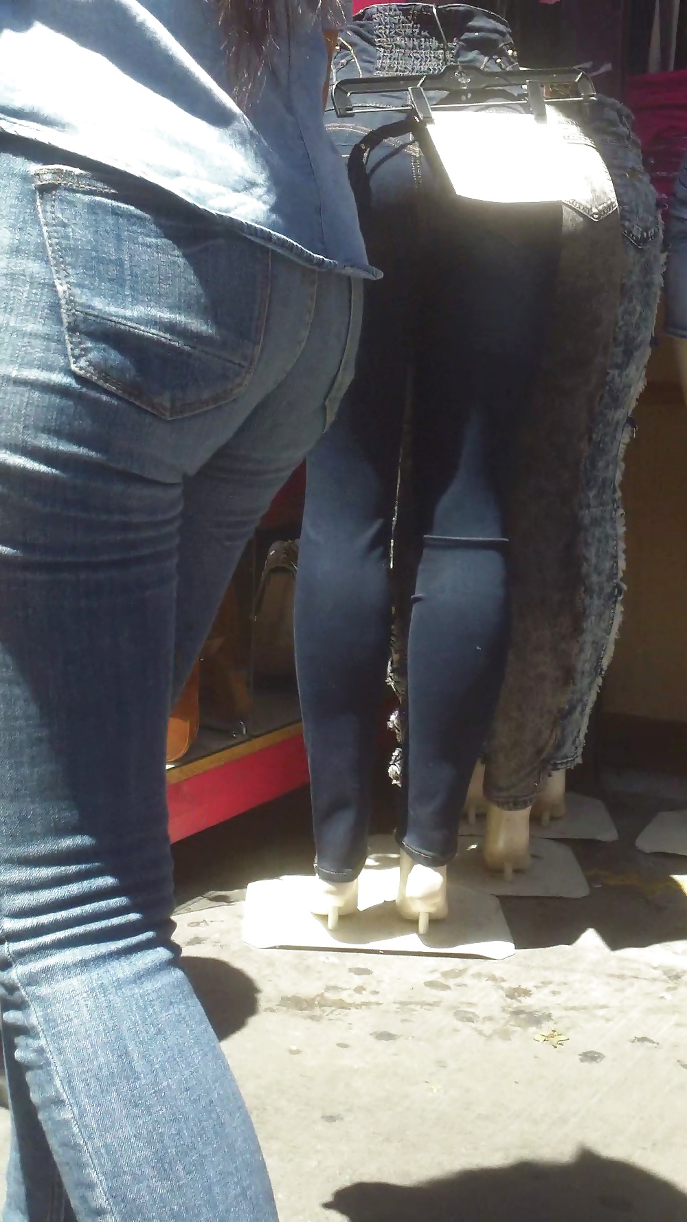 Populäre Jugendlich Mädchen Arsch & Hintern In Jeans Teil 4 #26743623