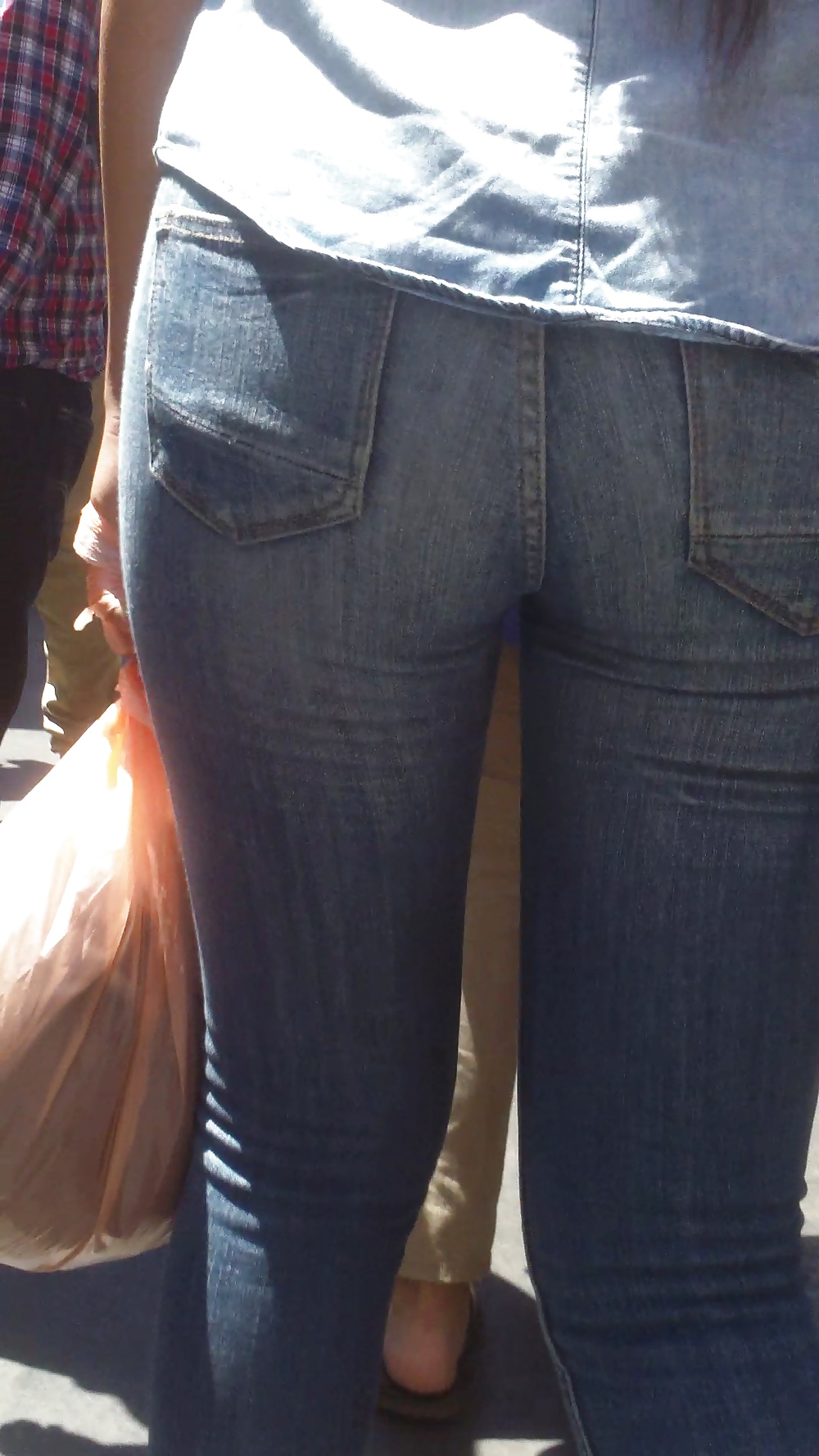 Populäre Jugendlich Mädchen Arsch & Hintern In Jeans Teil 4 #26743685