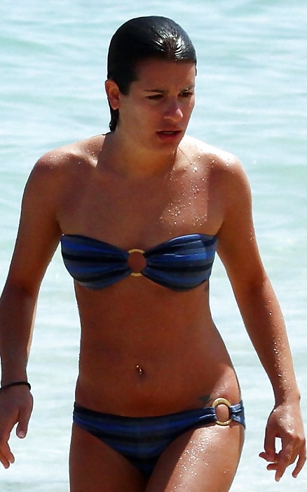 Lea Michele Bikini Compilation  #33376857