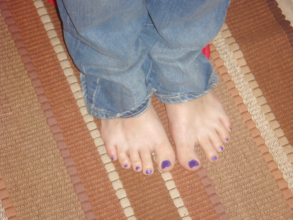 Wife's sexy feet, footjob, shoejob #40214278