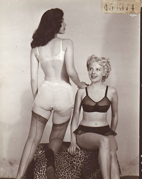 Vintage ladies wearing white panties 3.  #29750112