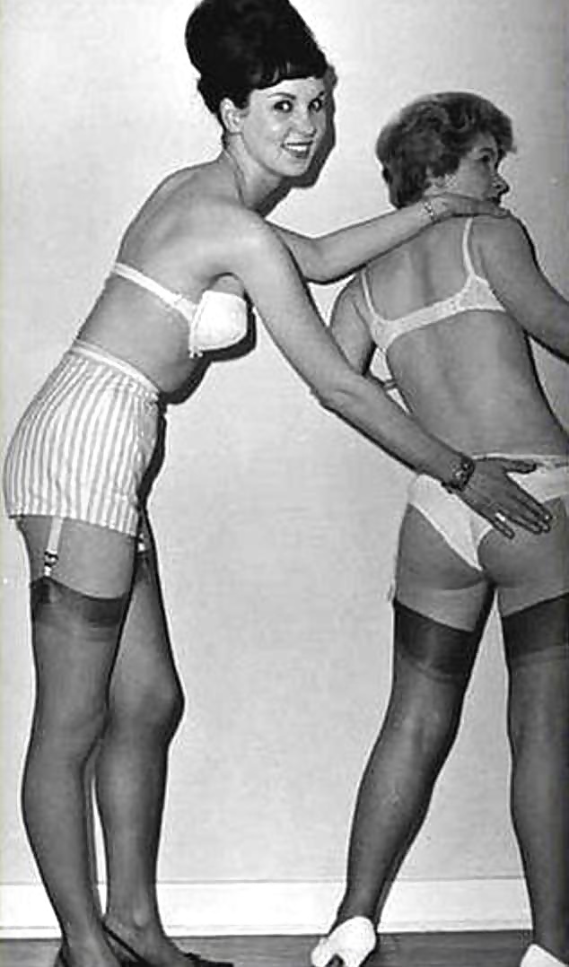 Vintage ladies wearing white panties 3.  #29750199