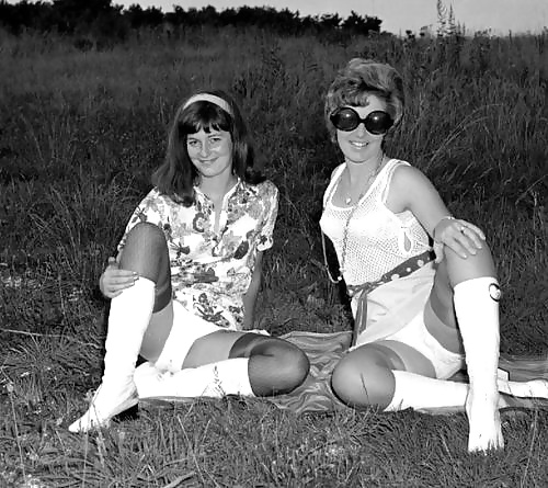 Vintage ladies wearing white panties 3.  #29750274