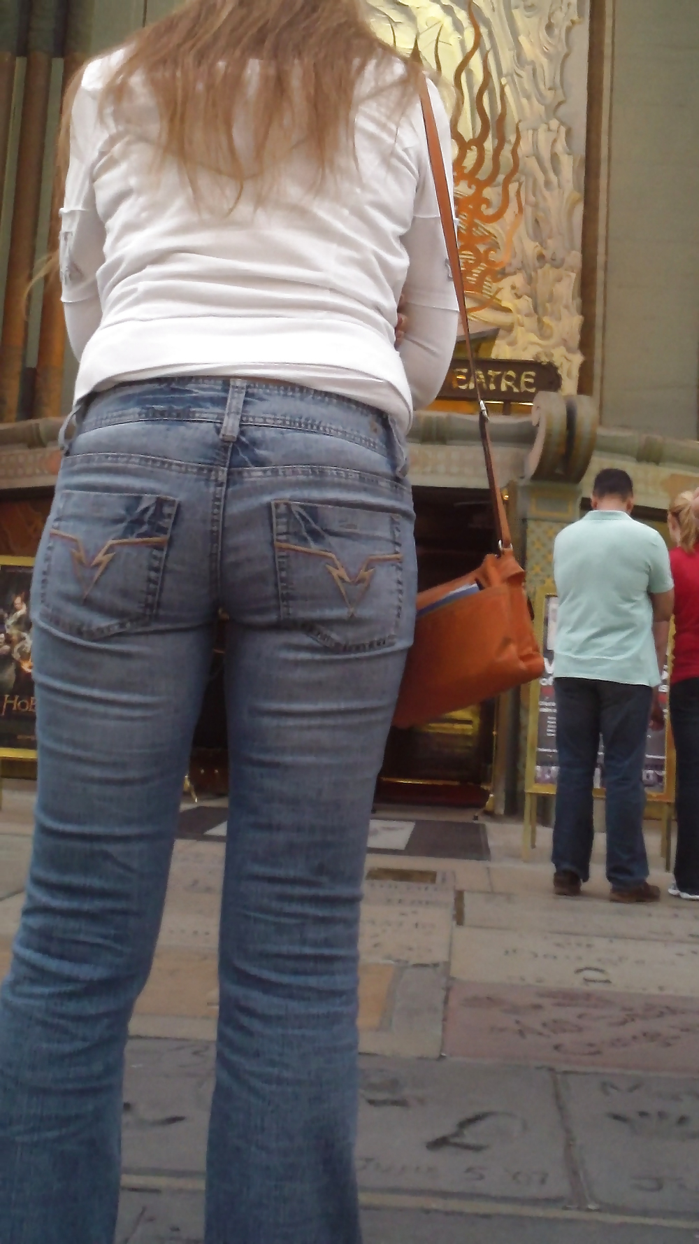 Populäre Jugendlich Mädchen Hintern & Arsch In Jeans Teil 2 #24179285