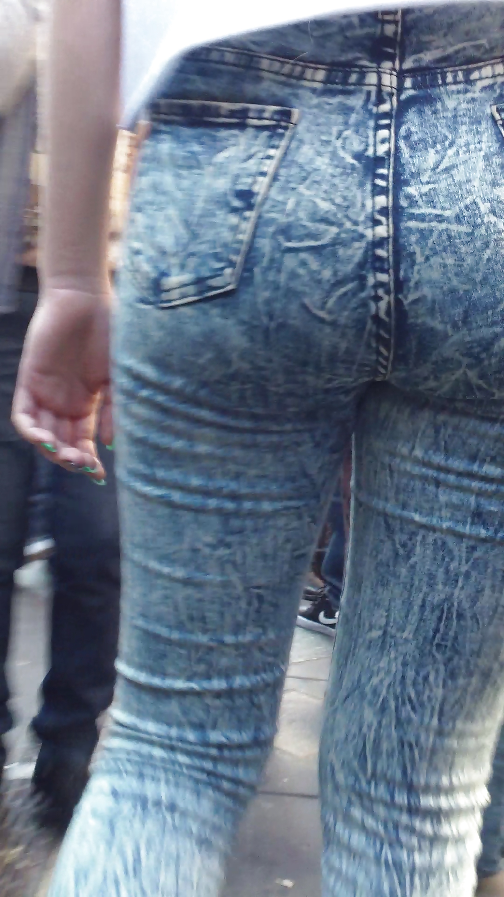 Populäre Jugendlich Mädchen Hintern & Arsch In Jeans Teil 2 #24180422