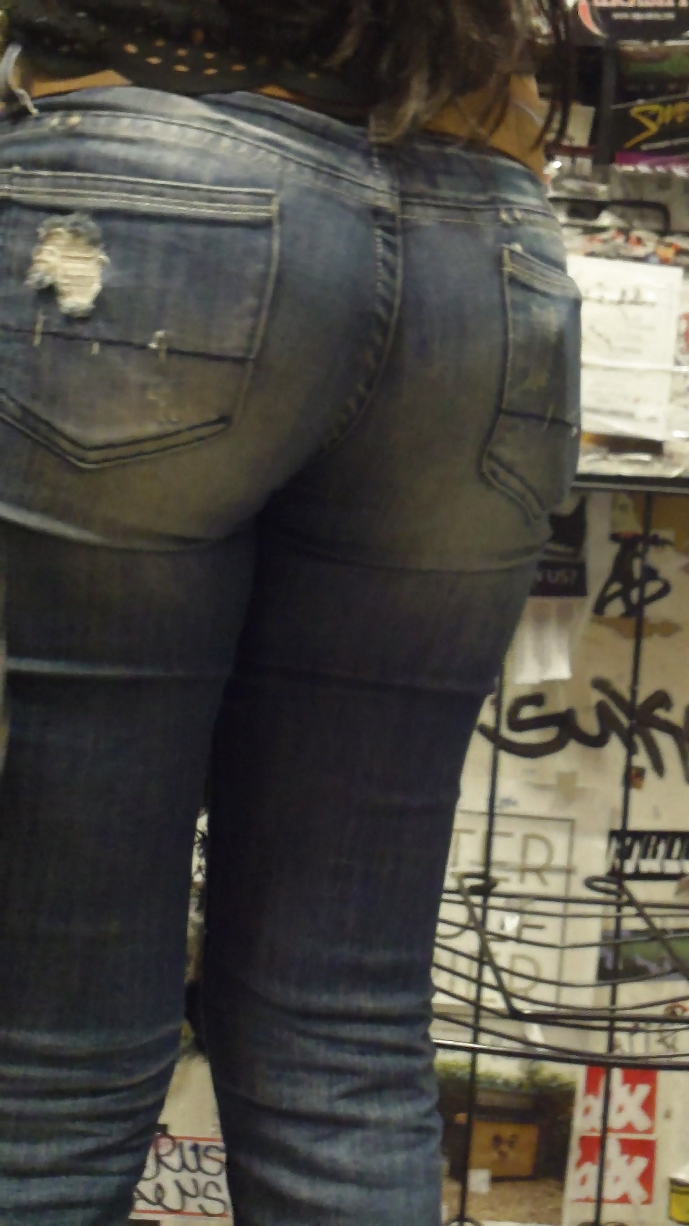 Populäre Jugendlich Mädchen Hintern & Arsch In Jeans Teil 2 #24180831