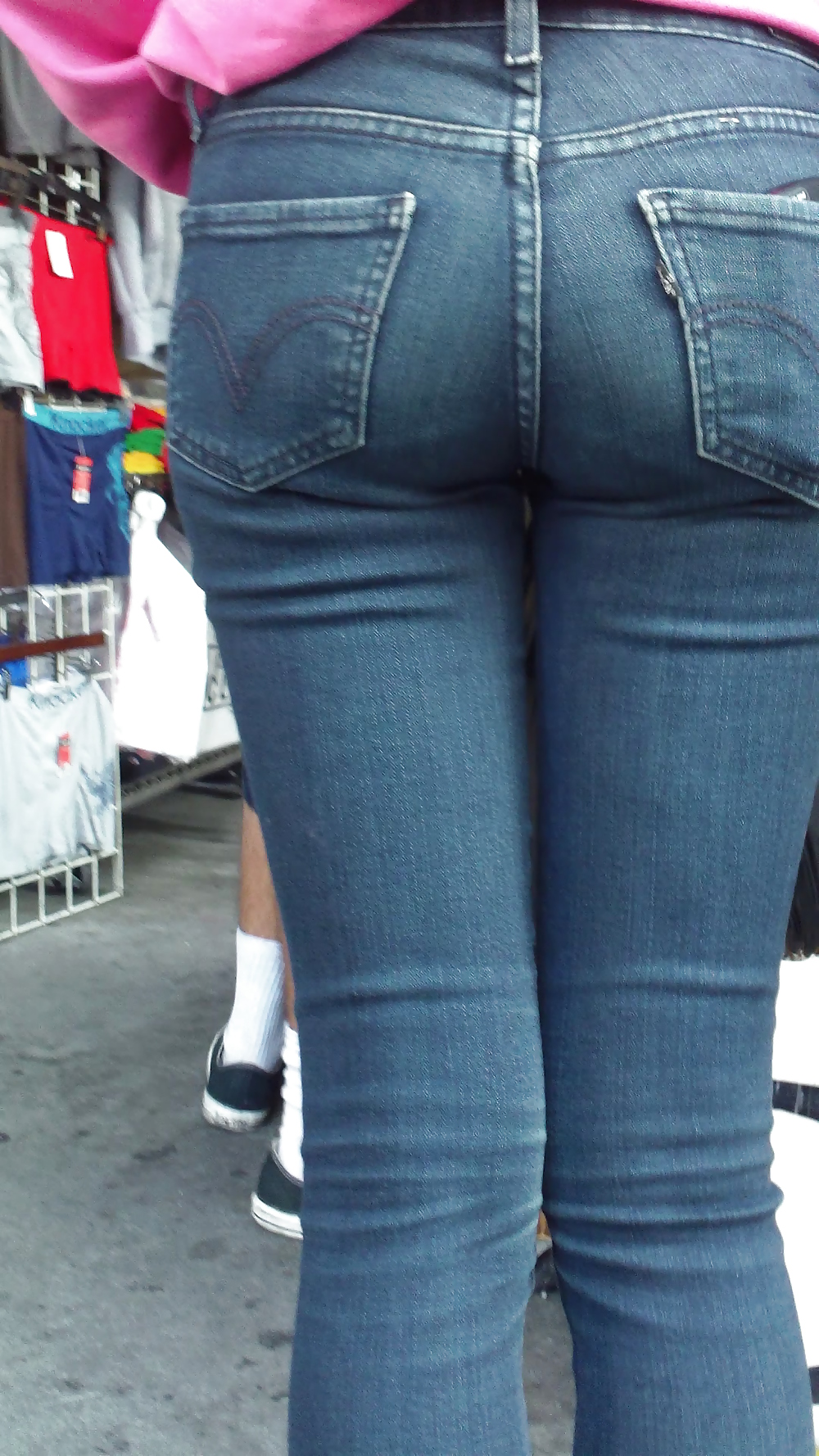 Populäre Jugendlich Mädchen Hintern & Arsch In Jeans Teil 2 #24182434