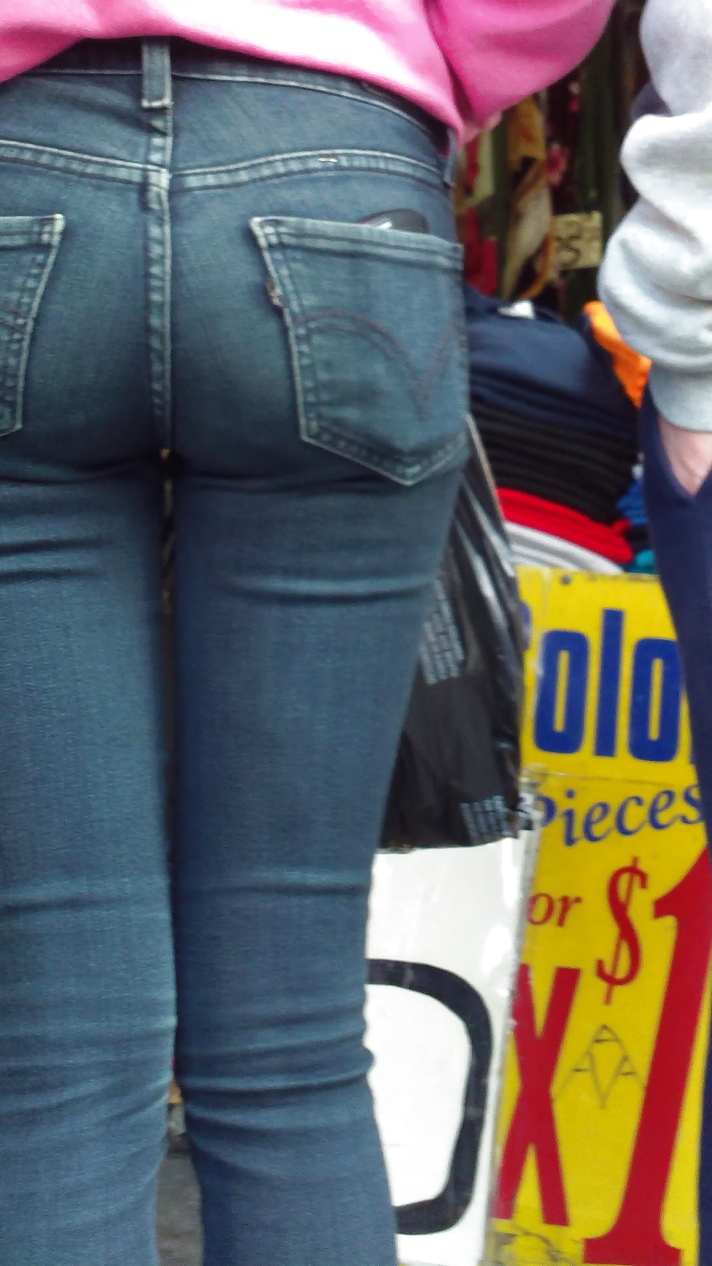 Populäre Jugendlich Mädchen Hintern & Arsch In Jeans Teil 2 #24182447