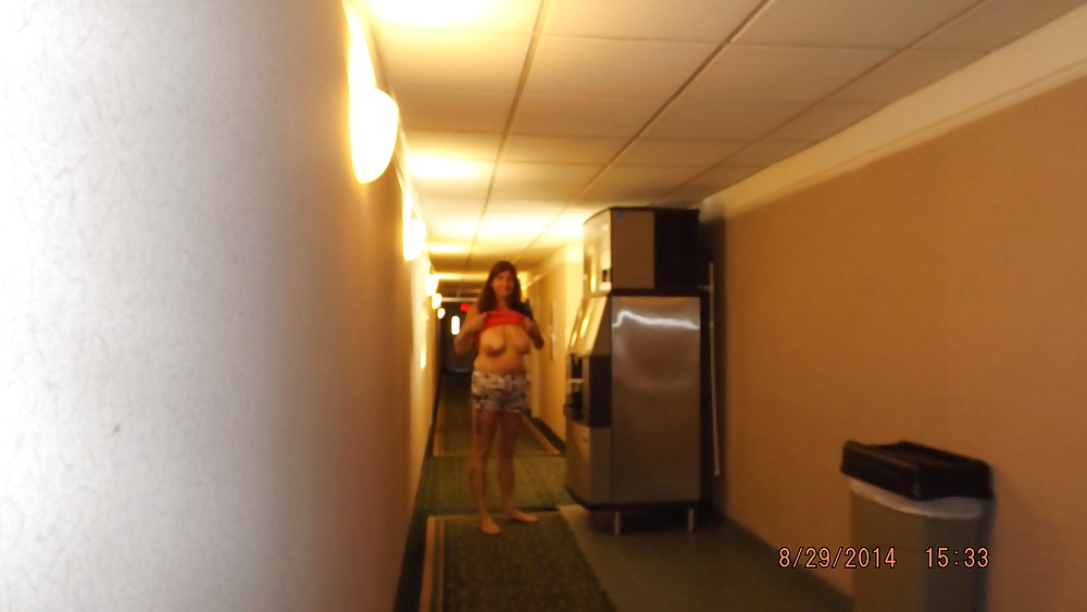 Flashing at the our hotel the la quinta inn #31002455