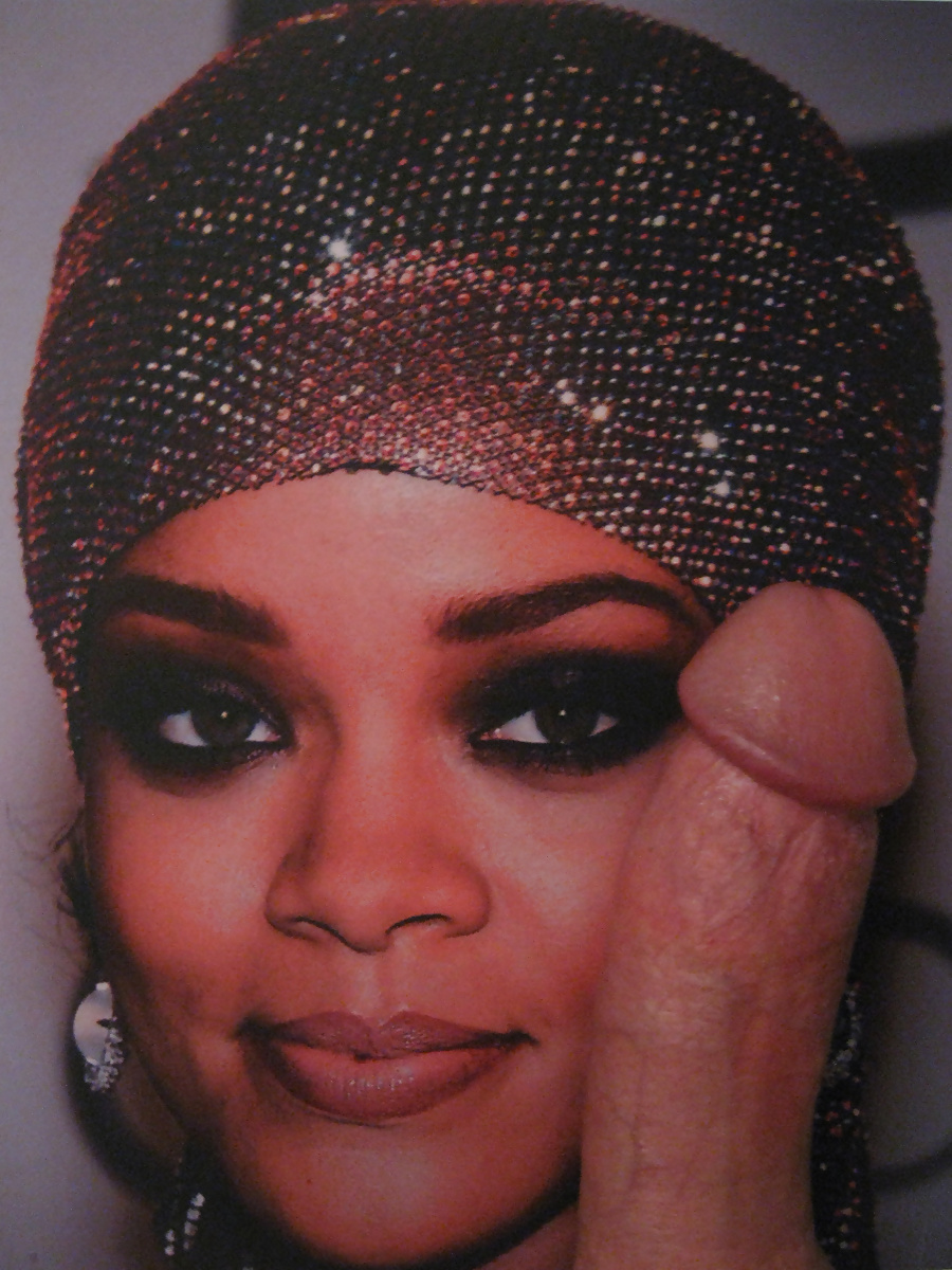 Rihanna Cum Facial #31518426