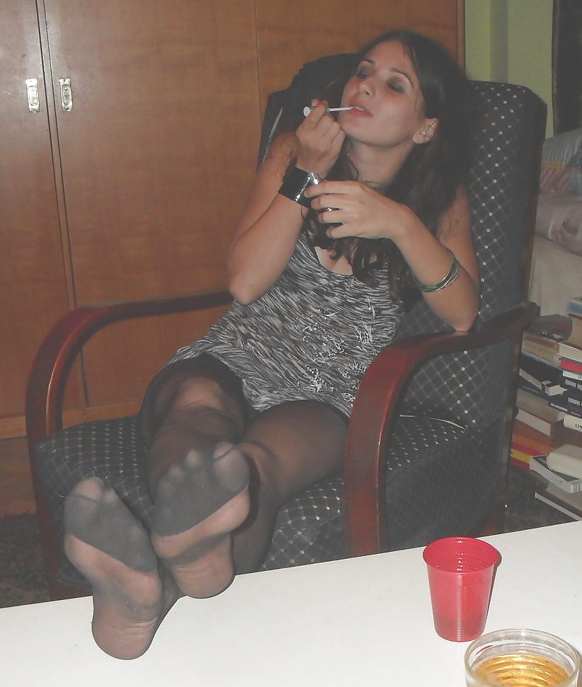 COMMENT On What You'd Do To Her Nylon Feet! #31426156