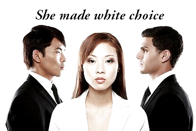 Le donne asiatiche amano gli uomini bianchi
 #36384374